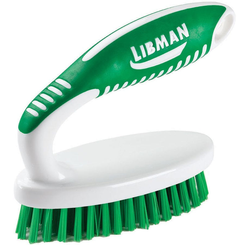 Libman Small Scrub Brush with Strong Polymer Bristles S3