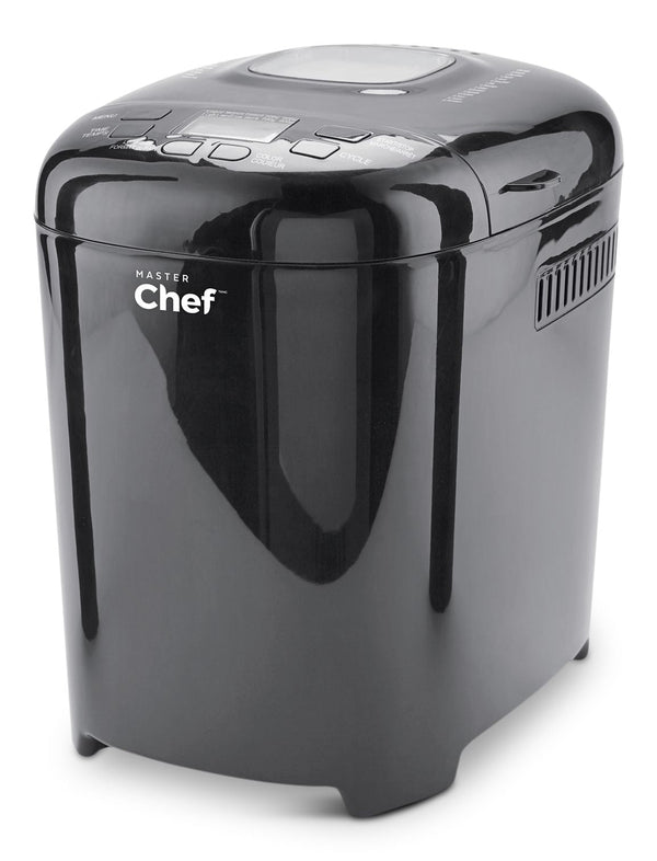MASTER Chef Bread Maker with 12 Digital Functions, Black, 2lb B2