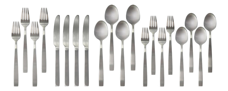 MASTER Chef Stainless Steel Flatware Set, Serves 4, 20-pc L3
