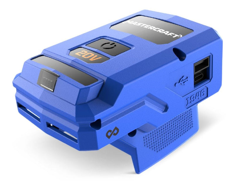 Mastercraft 20V Cordless Power Inverter, Tool Only, PWR POD Compatible G3