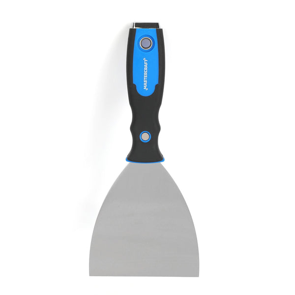 Mastercraft Multi-Purpose Flexible Carbon Steel Spackling/Putty Knife & Paint Scraper, 4-in M3