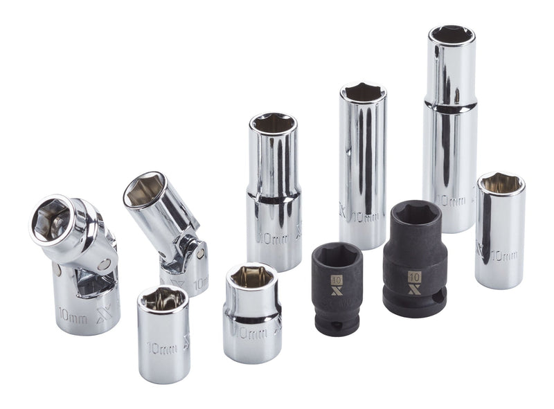 MAXIMUM 10-mm Socket Rail, 10-pc V5