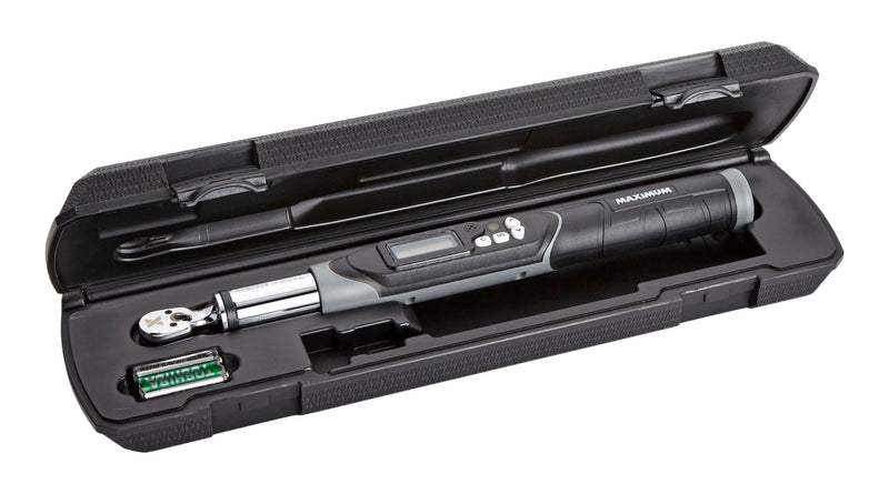 MAXIMUM 1/4-in Drive Digital Torque Wrench, 1.11-22.1 ft-lbs C8