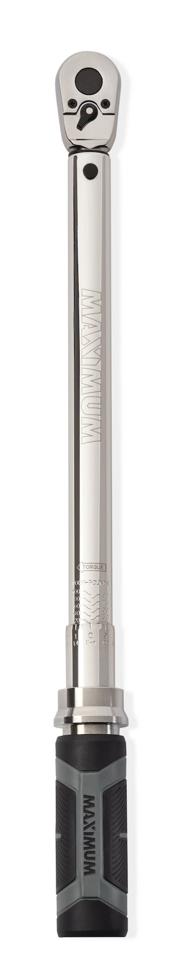 MAXIMUM Torque Wrench, 3/8-in Drive, 20-100 ft-lb O7