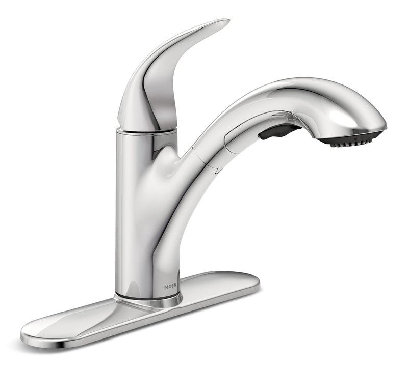 Moen Medina Single-Handle Pull-Out Kitchen Faucet, Chrome L8
