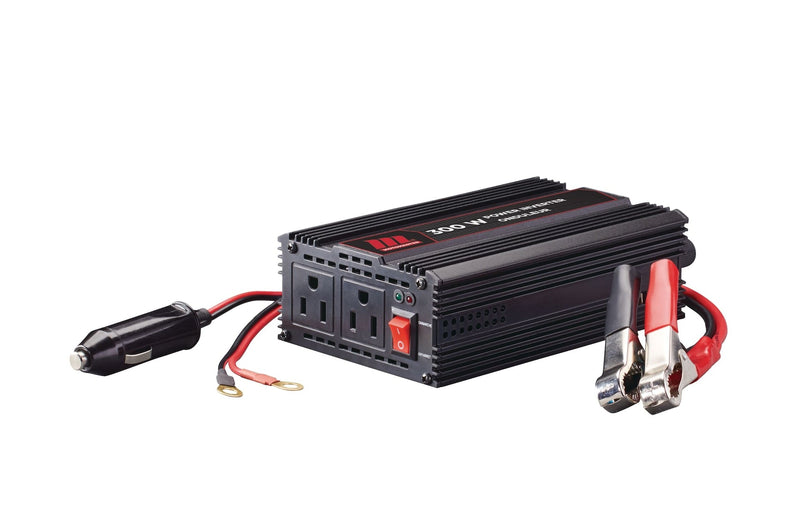 MotoMaster 300W Inverter with USB Port, Power-On Indicator U5