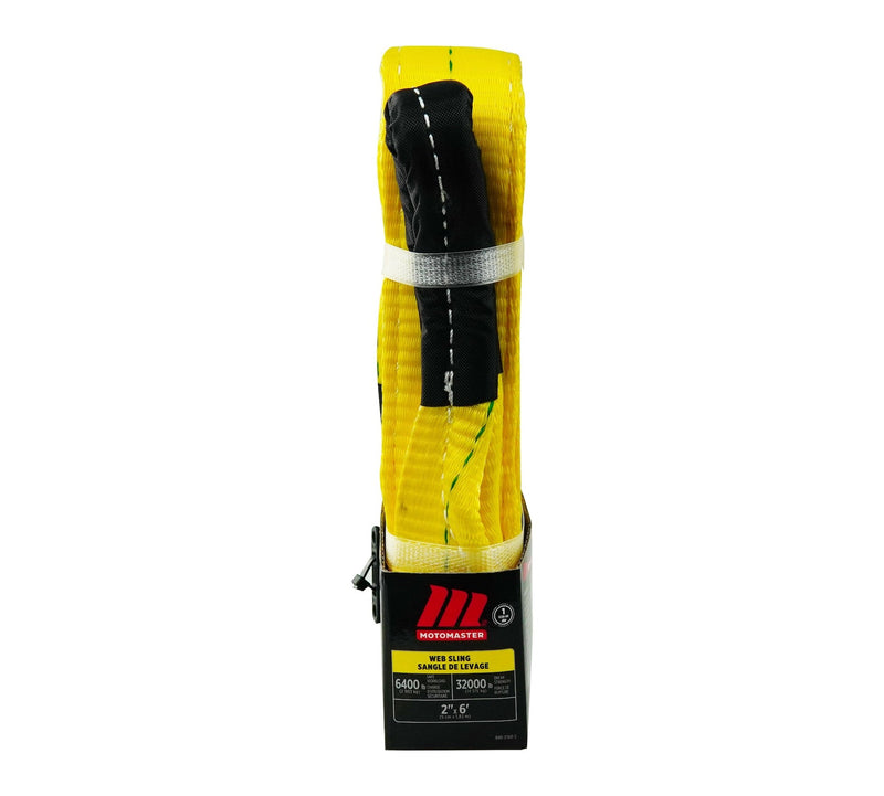 MotoMaster 6,4000-lb Web Lifting Slings, 2-in x 6-ft O6
