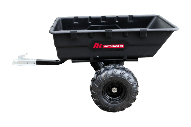 MotoMaster Poly Bed Utility Trailer Cart with Steel Frame, Black, 1100-lb T5