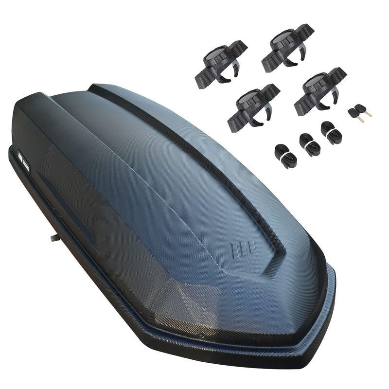MotoMaster Roof Cargo Box, Black, 500-L, 18-cu.ft W6