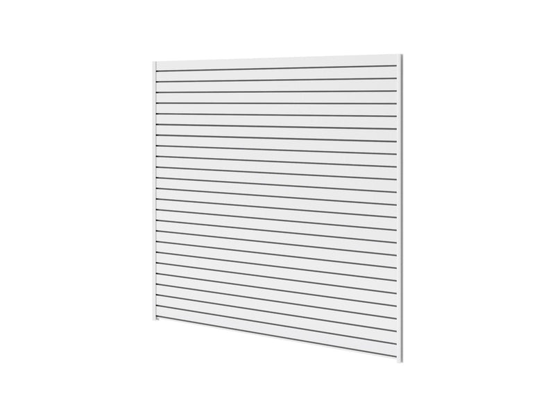 NewAge PVC Slatwall, 40-sq-ft, White K4