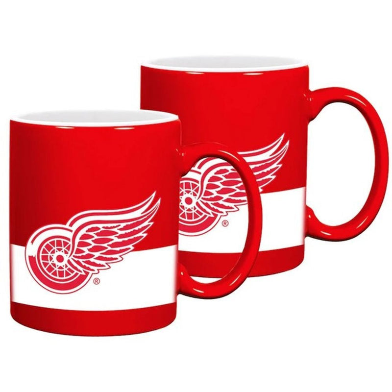 NHL Detroit Red Wings Ceramic Mug, 11-oz, 2-pk U9