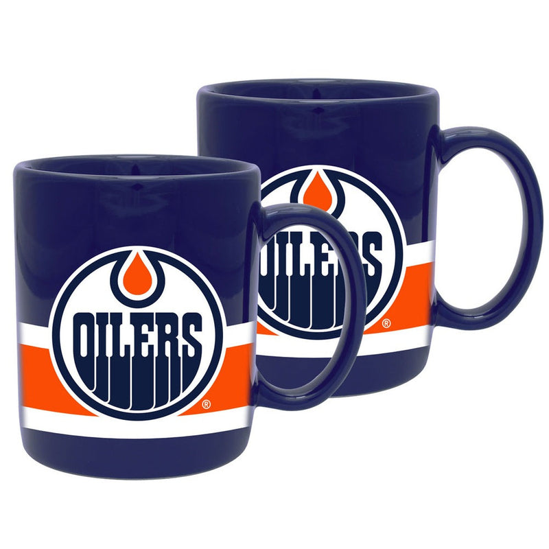 NHL Edmonton Oilers Ceramic Mug, 11-oz, 2-pk J6