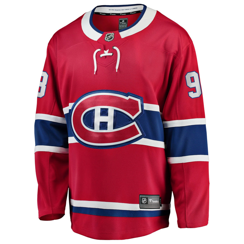 NHL Montreal Canadiens Breakaway Player Jersey, Ivan Demidov, Adult, Assorted Sizes K9