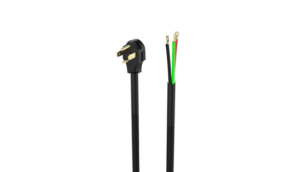 NOMA 4-ft 10-in 30-Amp 4-Wire Dryer Power Cord, Black I0