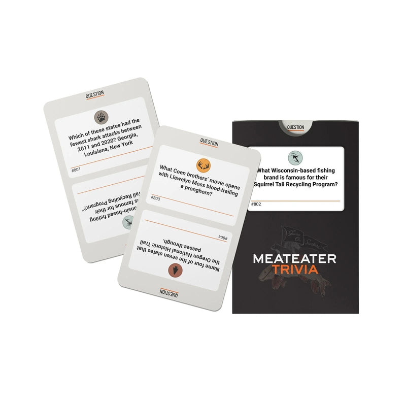 NorthSylva Officially Licensed Meateater Trivia Board Game B4