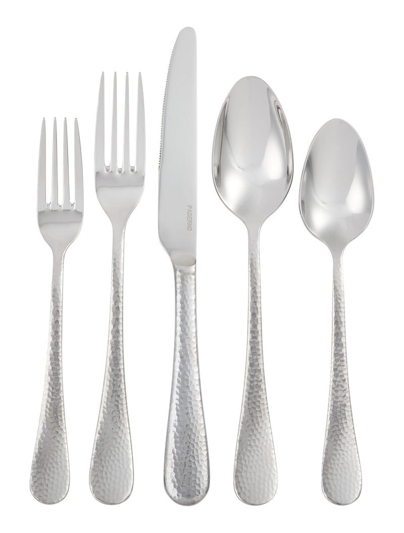 PADERNO Hammered Flatware Set, Serves 4, 20-pc U6