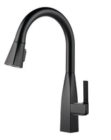 Peerless Xander Single-Handle Pull-Down Kitchen Faucet, Black