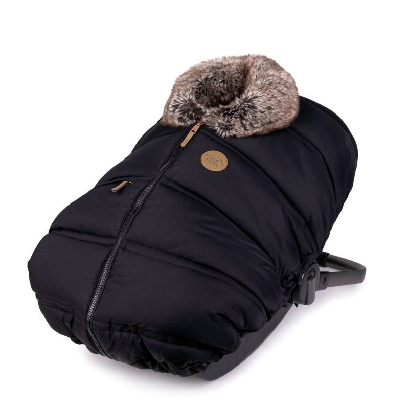 Petit Coulou Winter Baby Car Seat Cover, Classic Collection, Onyx G8