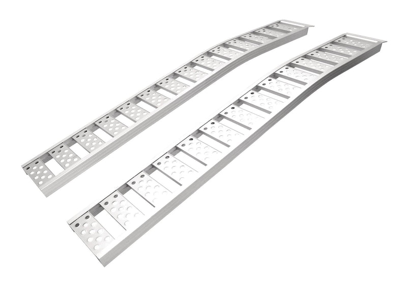 PRIME1 Automotive Accessories UTV/ATV Aluminum Loading Ramps Pair with Adjustable Straps, 90 x 12-in, 2-pc T5