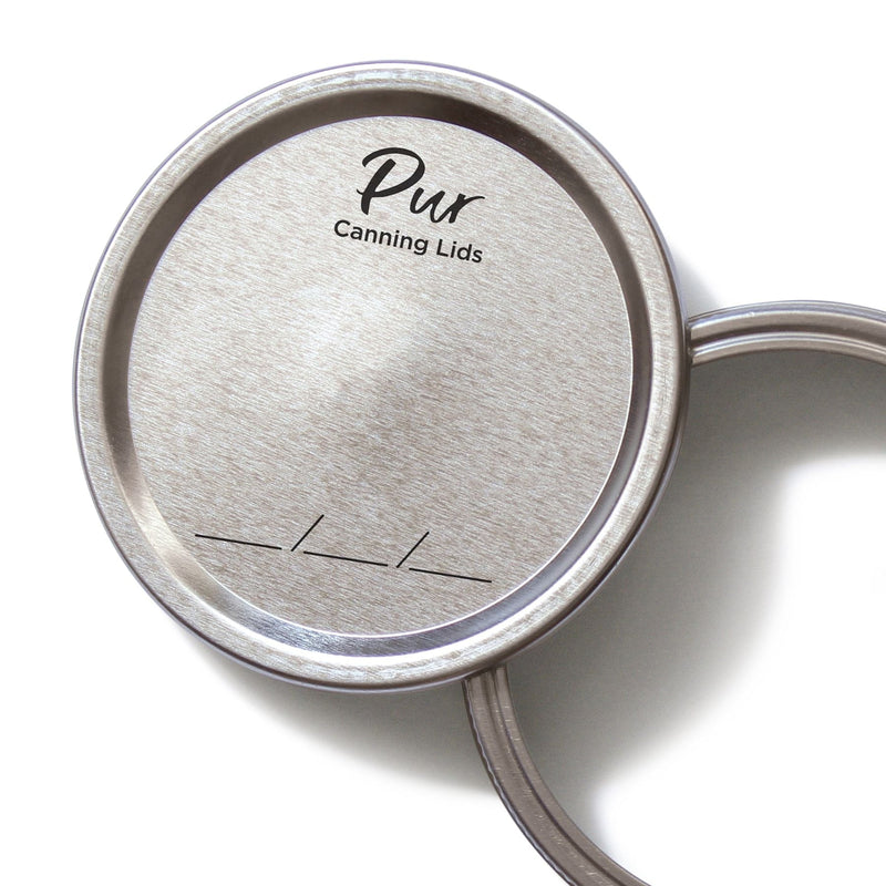 Pur Mason Regular Mouth Canning Lid & Band, Single Use, 12-pk A3