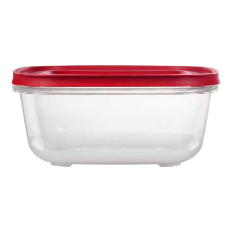 Rubbermaid Easy Store Square Plastic Food Storage Container, Stackable, 14-Cup Z1
