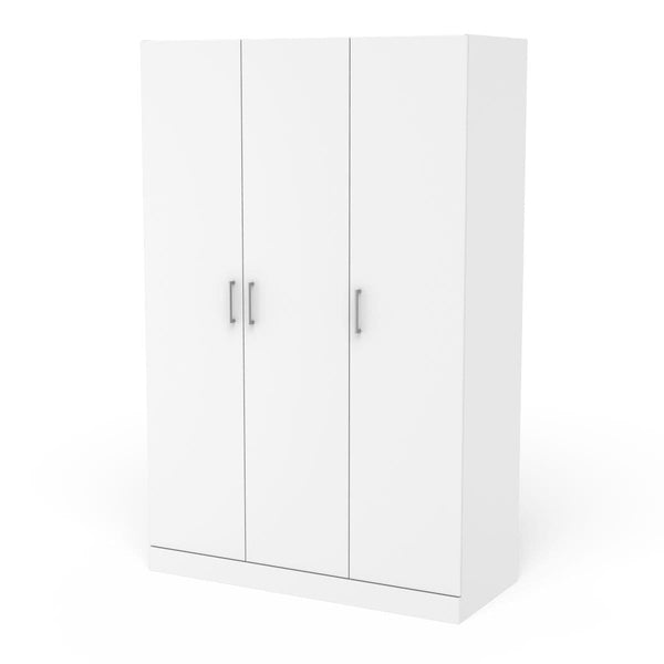Sauder 3 Drawer Wardrobe White Q1