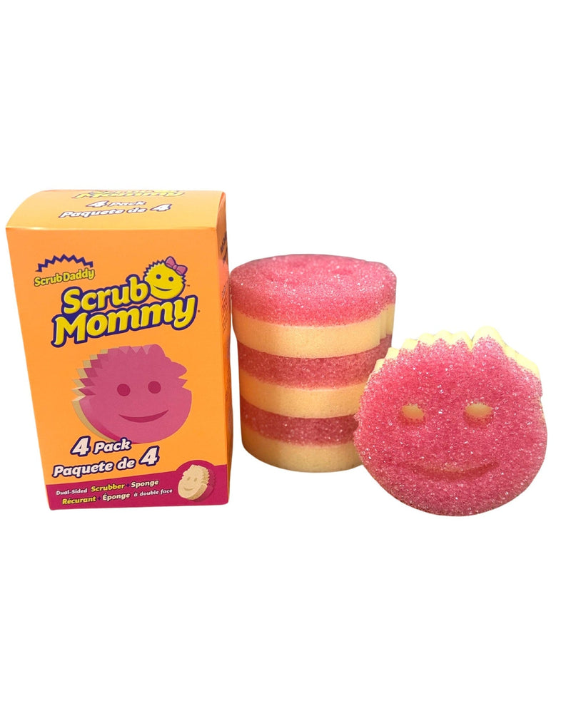 Scrub Mommy All Purpose Dual-Sided Scrubber & Cleaning Sponge, 4-pk S6