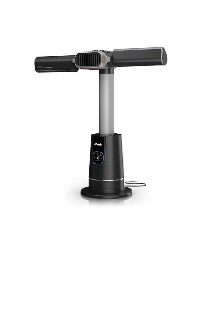 Shark TurboBlade Cool + Heat Oscillating Tower, 2-in-1 Bladeless Fan & Heater, with Remote Control, Black V8