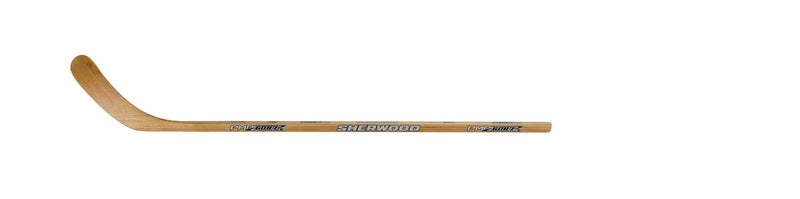 Sherwood 6087 Wood Hockey Stick, Youth, 43 Flex, Straight Blade S6