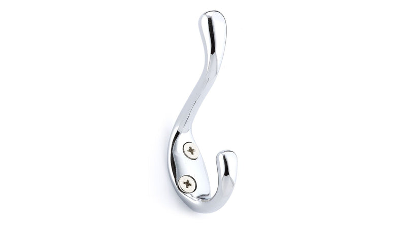 Single Hook, 3.5", Chrome, 3pk I7