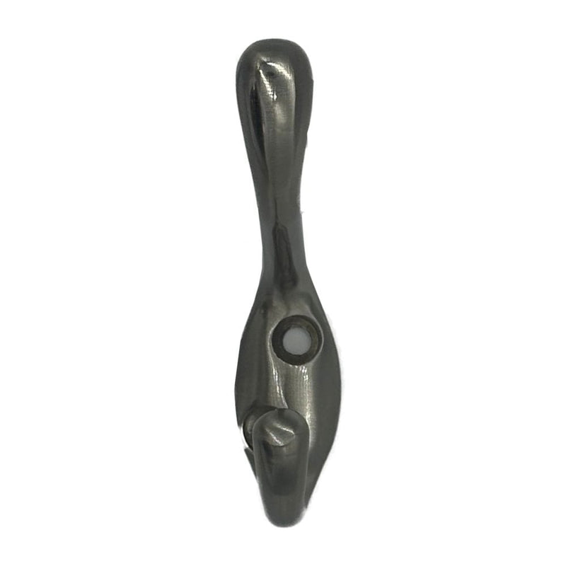 Single Hook, 3.5", Matte Nickel, 3pk E0