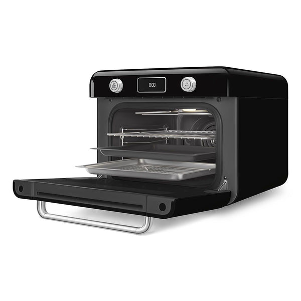 SMEG Combi Multifunction Steam Oven with Airfry, Black O4