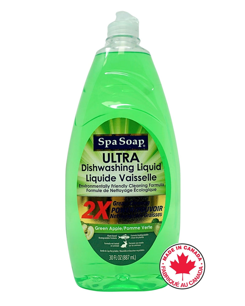 Spa Soap Ultra Liquid Dish Soap Detergent, Assorted Scents, 887-mL A7