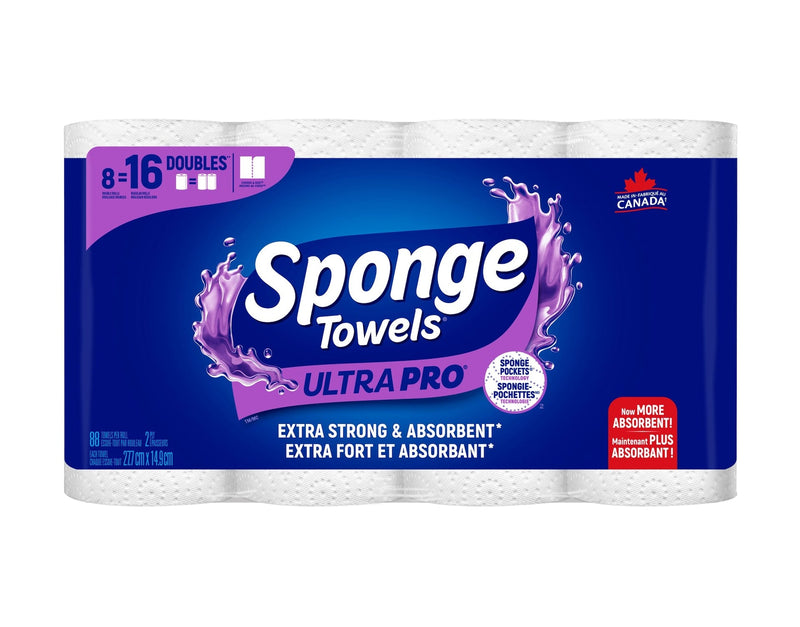 Sponge Towels Ultra Pro Paper Towels, 8=16 rolls C8