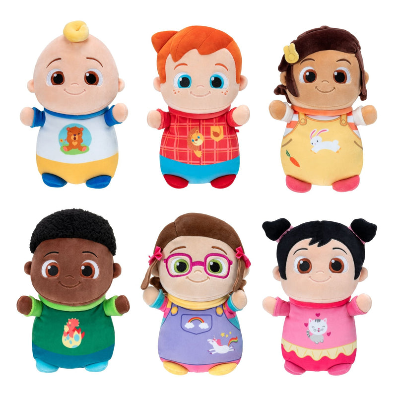 Squishmallows HugMees CoComelon Baby JJ Plush Doll, 10-inch Soft Plush Toy R3