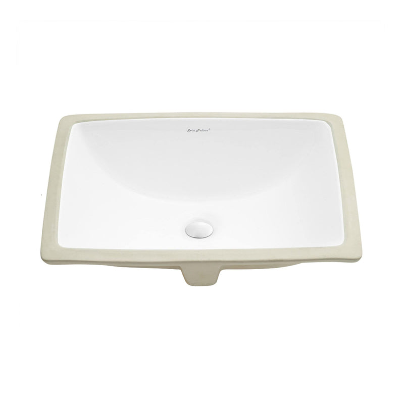 Swiss Madison Plaisir 18.5 Rectangular Under-Mount Bathroom Sink S2