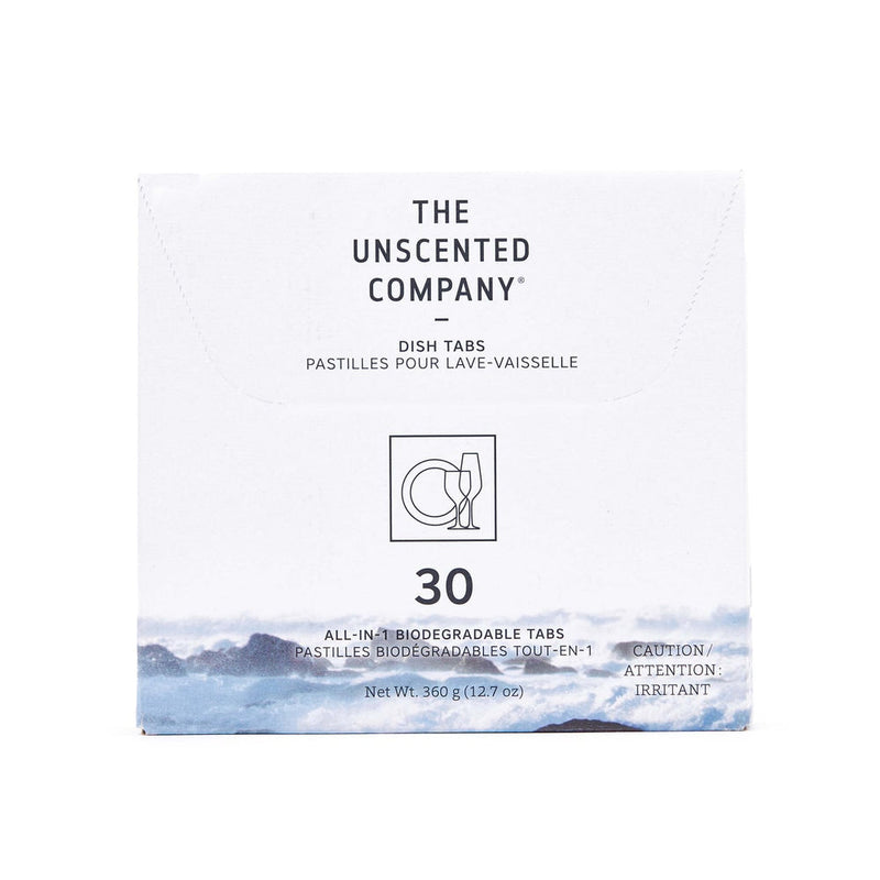 The Unscented Company Dishwasher Detergent Tabs, Unscented, 30-pk H3
