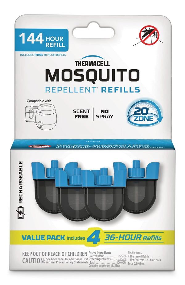 Thermacell E-ZoneGuard Rechargeable Mosquito Repellent Refill 144-Hour Pack Q2