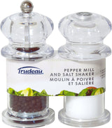 Trudeau Traditional Pepper Mill & Salt Shaker, 5.5-in