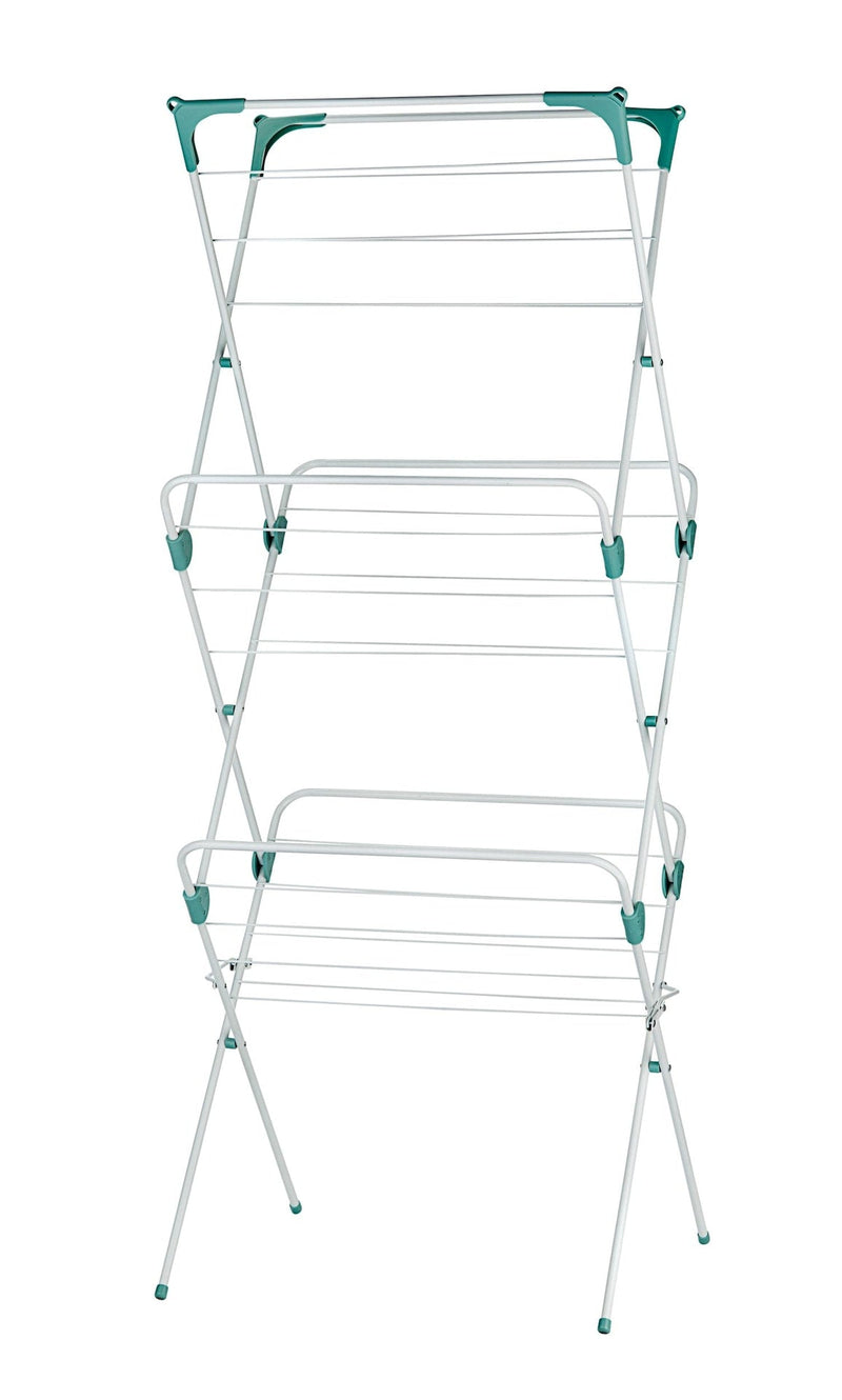 type A 3-Tier Vertical Collapsible Drying Rack, 23.5 x 20.5 x 58-in M6