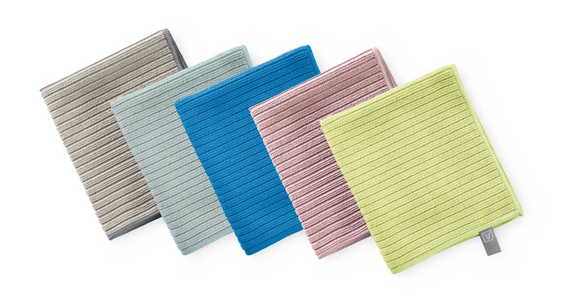 Type A All-Purpose Machine Washable Microfibre Cloths, Various Colours, 20-pk P8