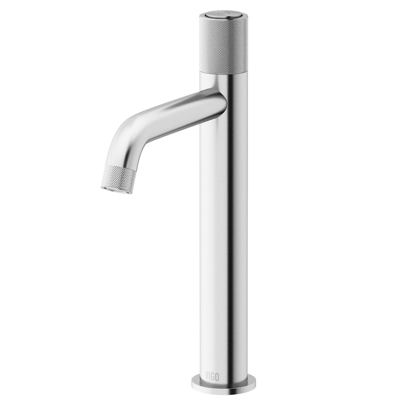 VIGO Apollo 10-in Vessel Bathroom Faucet, Various Finishes T6