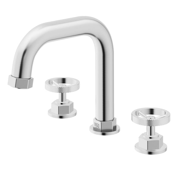 VIGO Hart Curved Square Bathroom Faucet O1