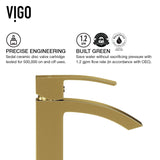 VIGO Lotus MatteStone Round White Composite Bathroom Sink/Basin Set with Duris Faucet and Pop-Up Drain