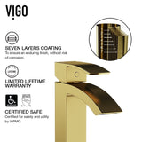 VIGO Lotus MatteStone Round White Composite Bathroom Sink/Basin Set with Duris Faucet and Pop-Up Drain