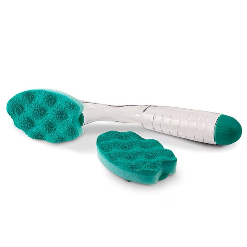 Vileda Scrunge Multi-Purpose Dishwand Value Pack with Sponge Refills H5