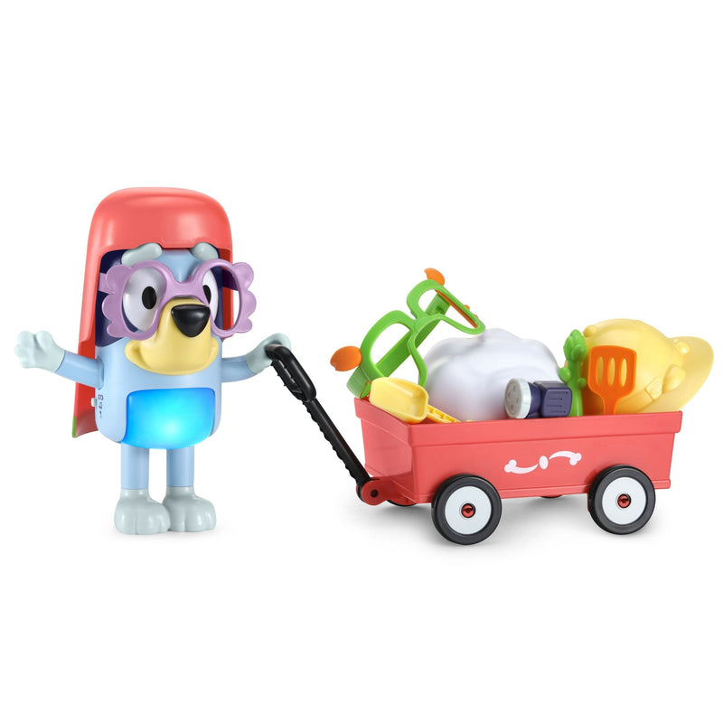 VTech Bluey Dress-Up Bluey Pretend Play Toy with Wagon S5