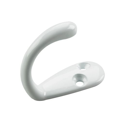 Wardrobe Hook, White, 4pk R9