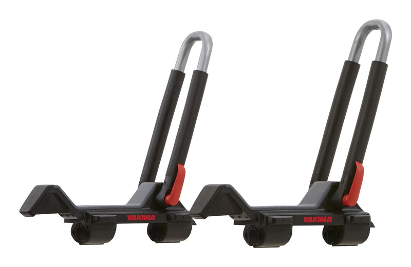 Yakima JayLow J-Cradle Roof Top Mount Kayak Rack with Tie-Downs, 2-pc Z2