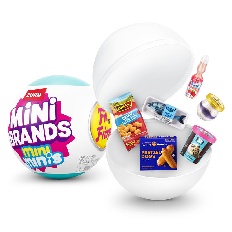 Zuru Mini Brands Mini Minis Fill the Fridge Miniature Toys F1